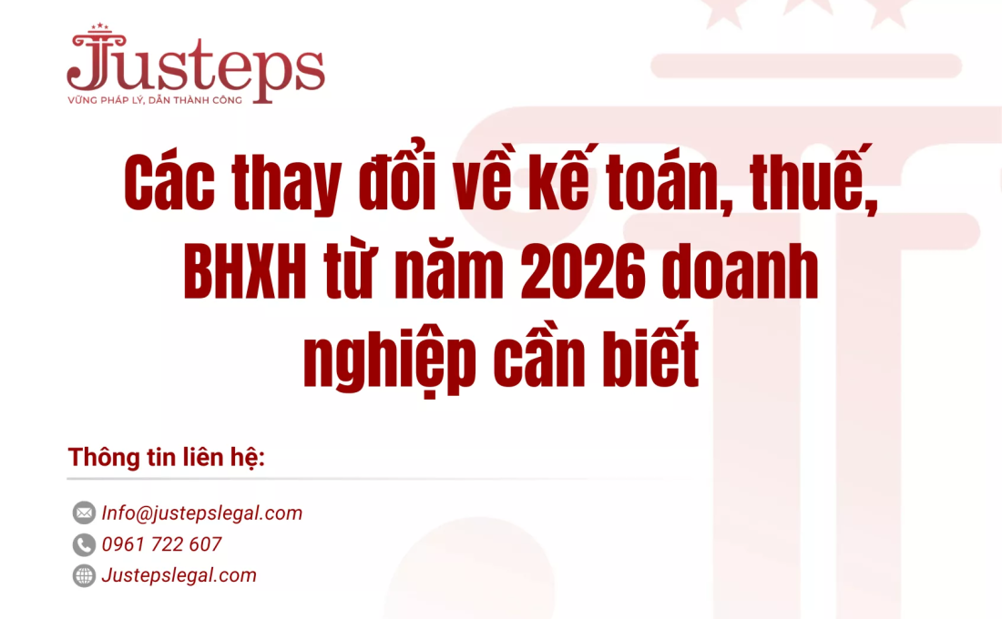 Các thay đổi về kế toán, thuế, BHXH từ năm 2026 doanh nghiệp cần biết