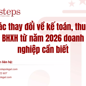 Các thay đổi về kế toán, thuế, BHXH từ năm 2026 doanh nghiệp cần biết