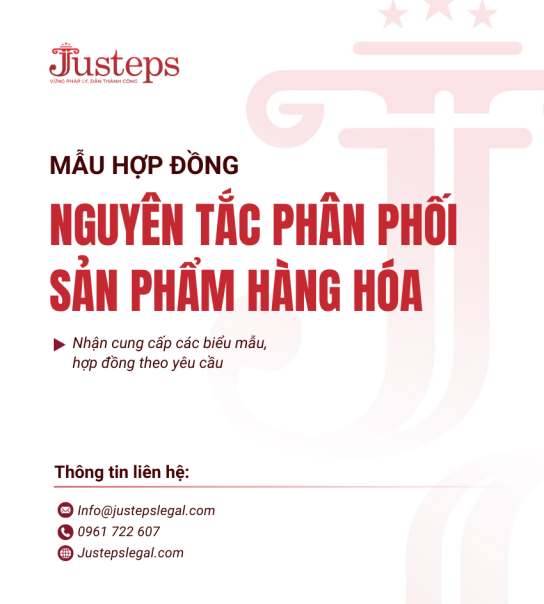 Hợp đồng nguyên tắc phân phối sản phẩm hàng hóa