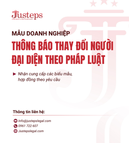 Mẫu 13. Giấy đề nghị đăng ký thay đổi người đại diện theo pháp luật