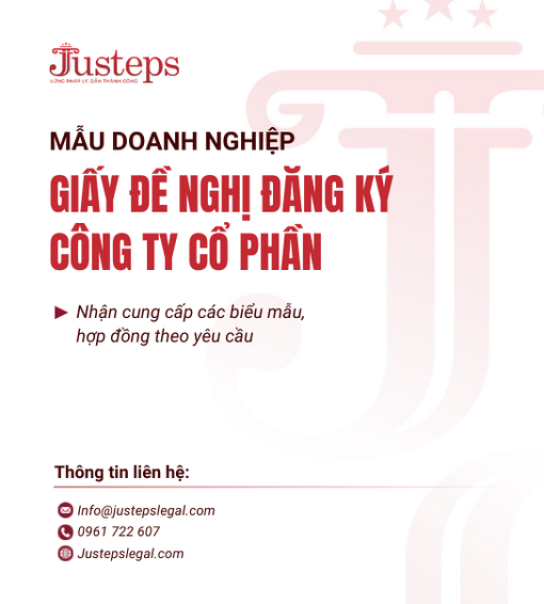 Mẫu 04. Giấy đề nghị đăng ký doanh nghiệp Công ty cổ phần