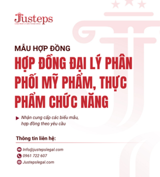 Hợp đồng đại lý phân phối mỹ phẩm, thực phẩm chức năng