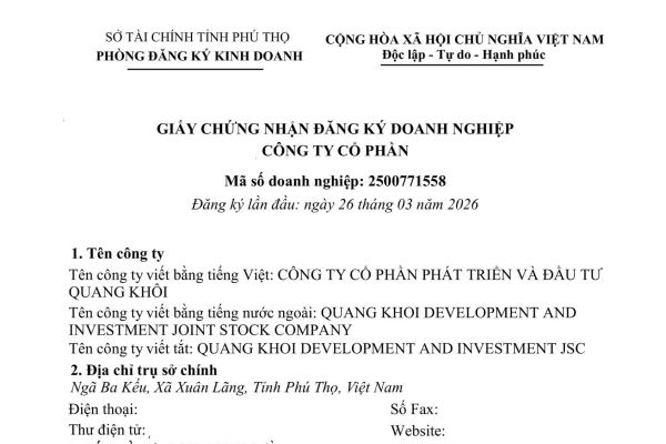 Justeps đồng hành cùng doanh nghiệp từ bước thành lập và chuẩn hóa hồ sơ pháp lý nội bộ